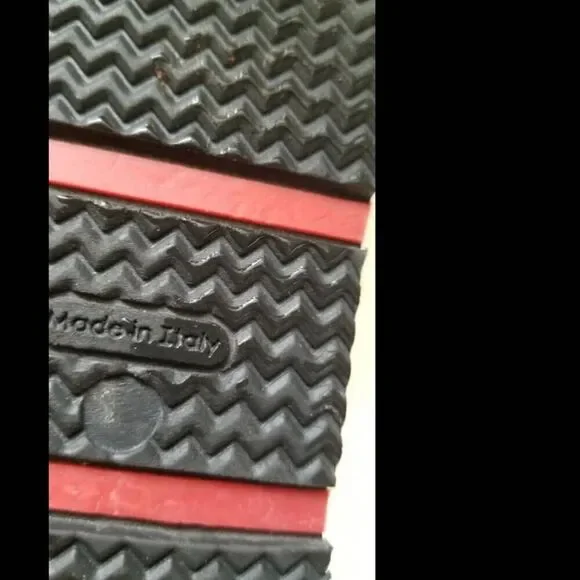 Donald J. Pliner Italian loafers size 6.5 striped black white royalty glam beade - Picture 8 of 10